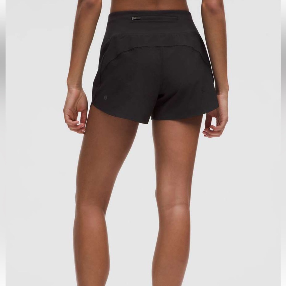 lululemon athletica Black Athletic Running Shorts